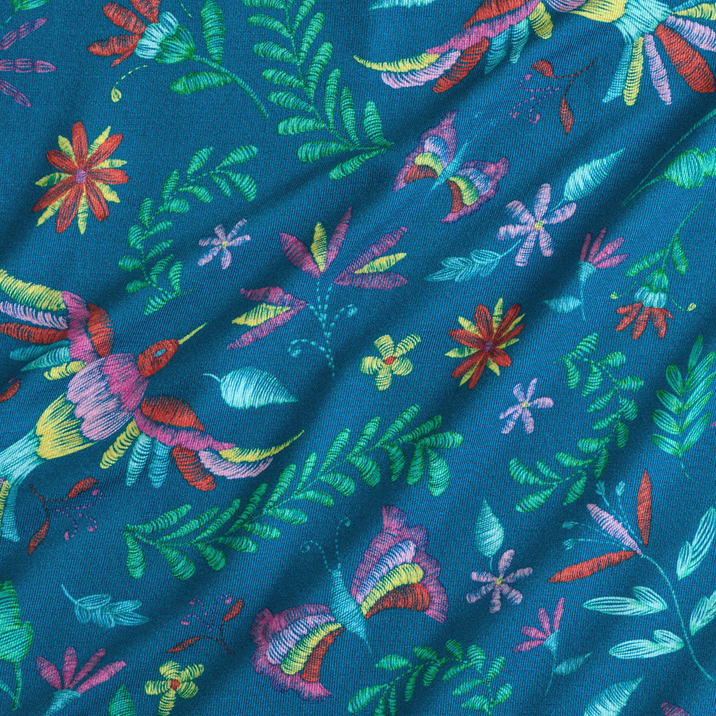 Svala Blue Tiered Dress