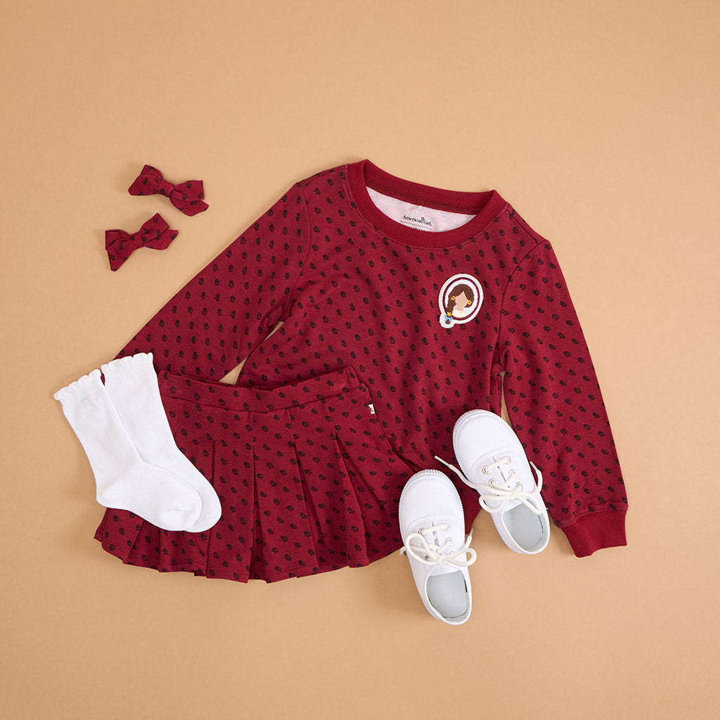 American Girl? Josefina Montoya? French Terry Pleated Skort