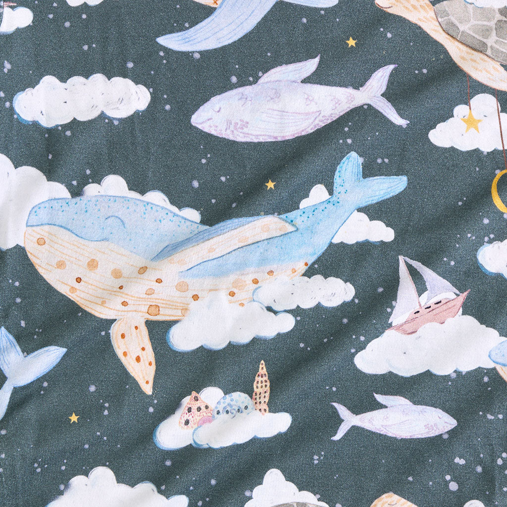 Caspian Swaddle Beanie Set