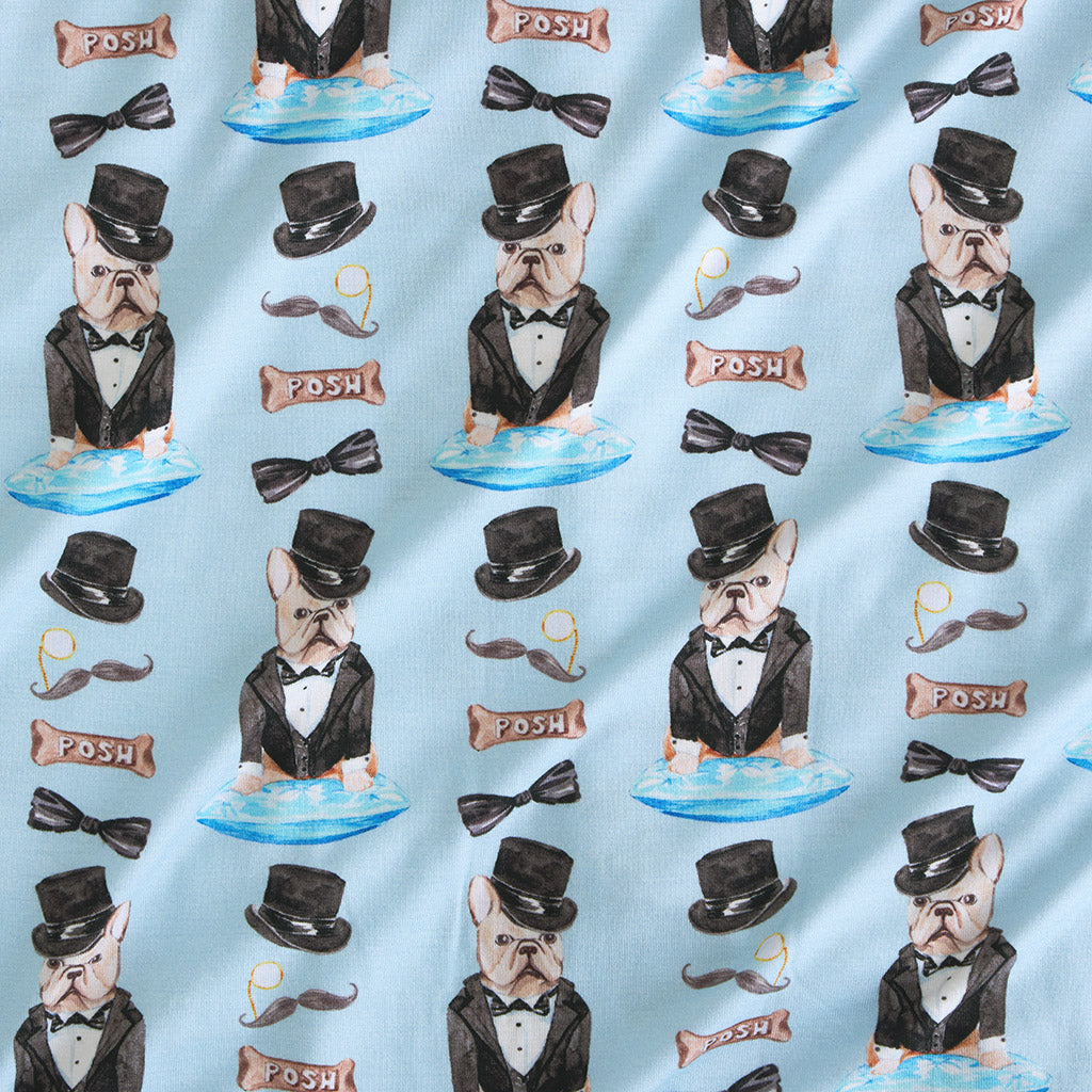 The Duke Footie Zippered One Piece