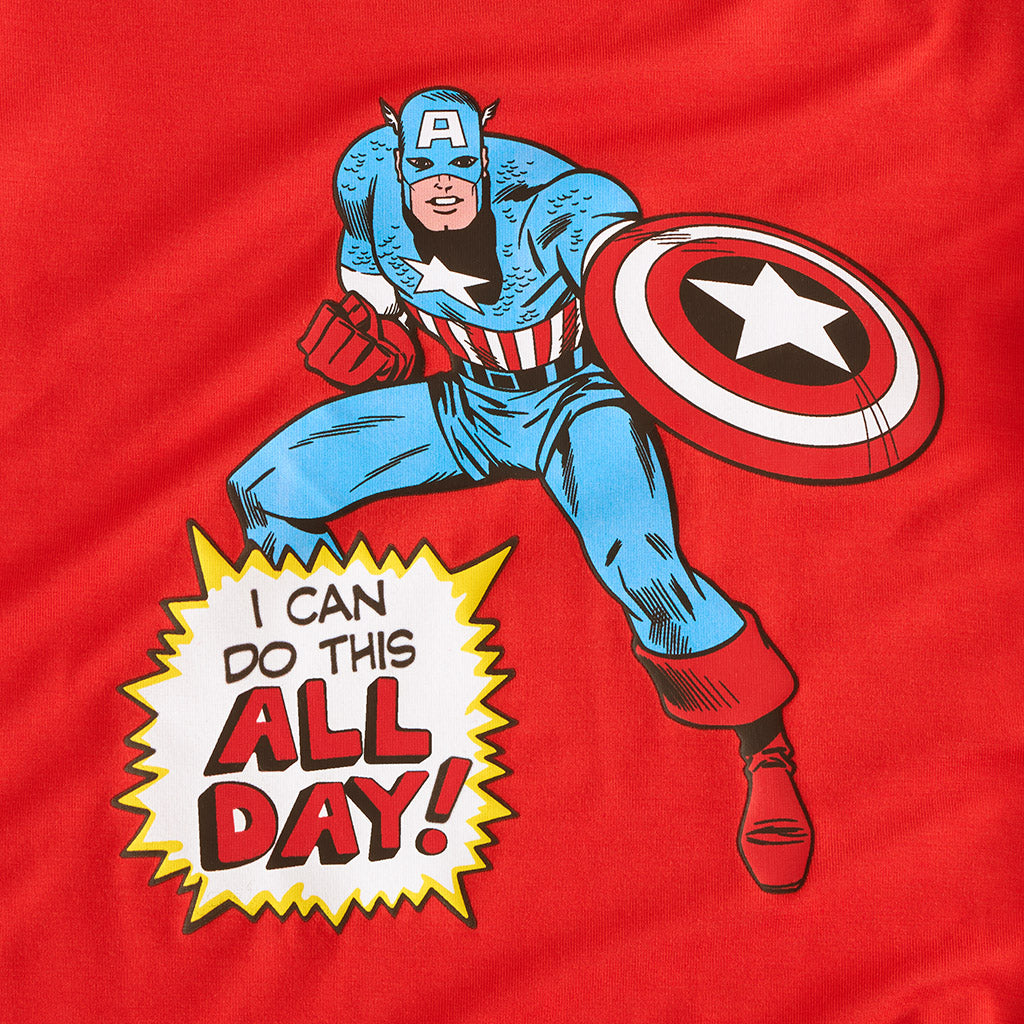 Marvel Captain America Classic Graphic Tee