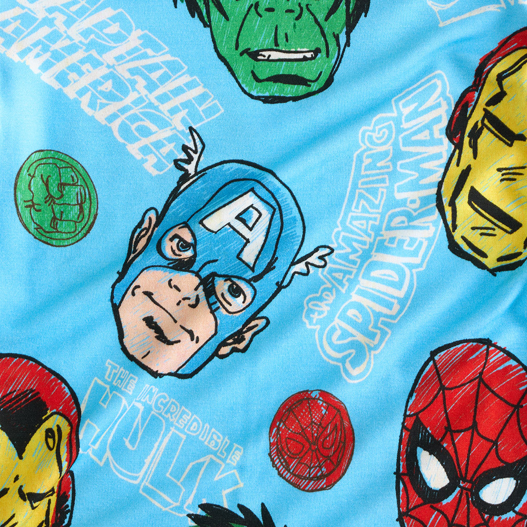 Marvel Heroes Swaddle Beanie Set