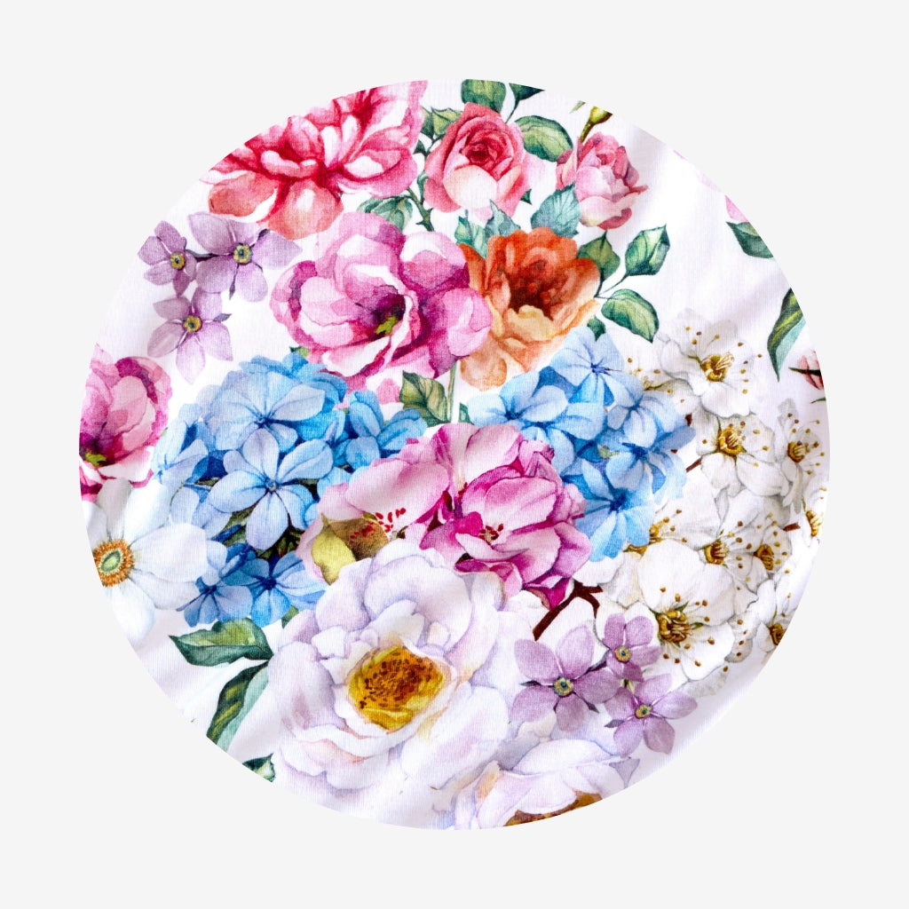 Cynthia Ruffled Twirl Bodysuit Dress