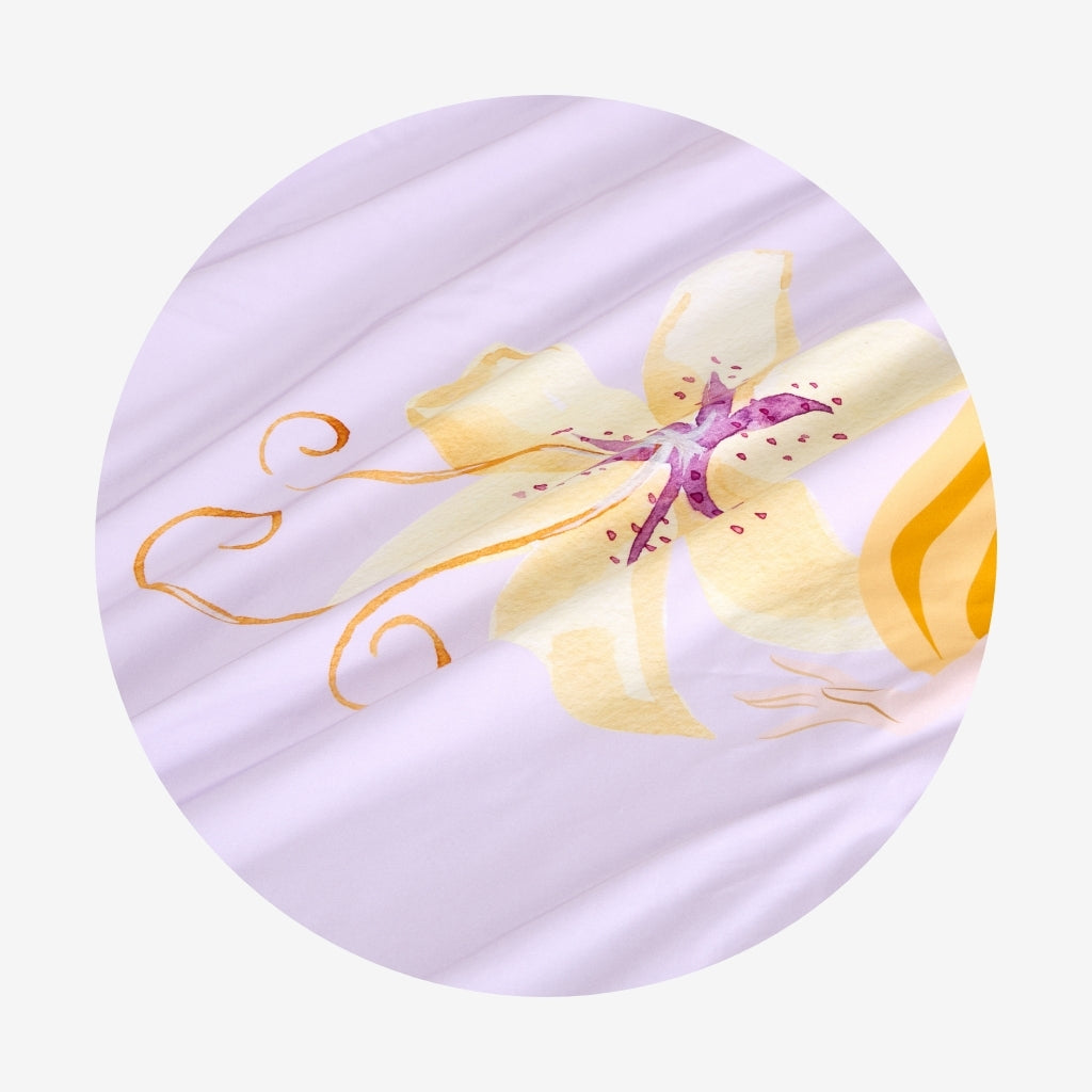 Disney Princess Rapunzel Reversible Ruffled Duvet Cover