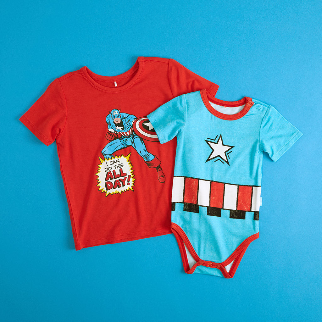 Marvel Captain America Classic Graphic Tee