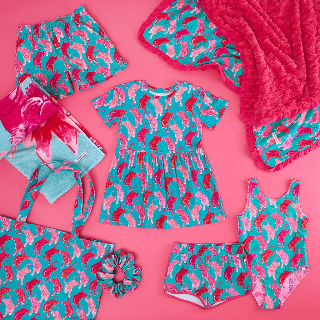 Le Tigre French Terry Varsity Shorts