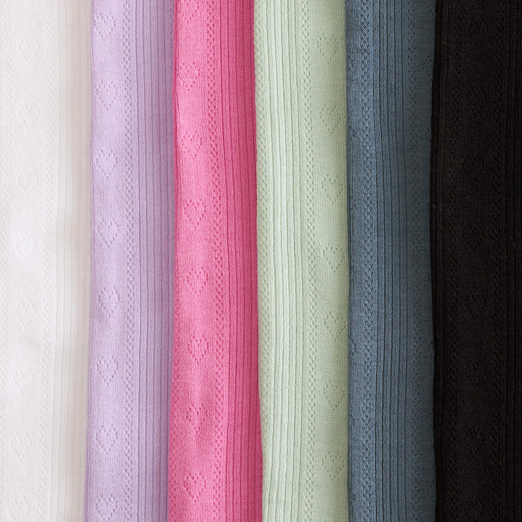 Women's Black Pointelle Romper