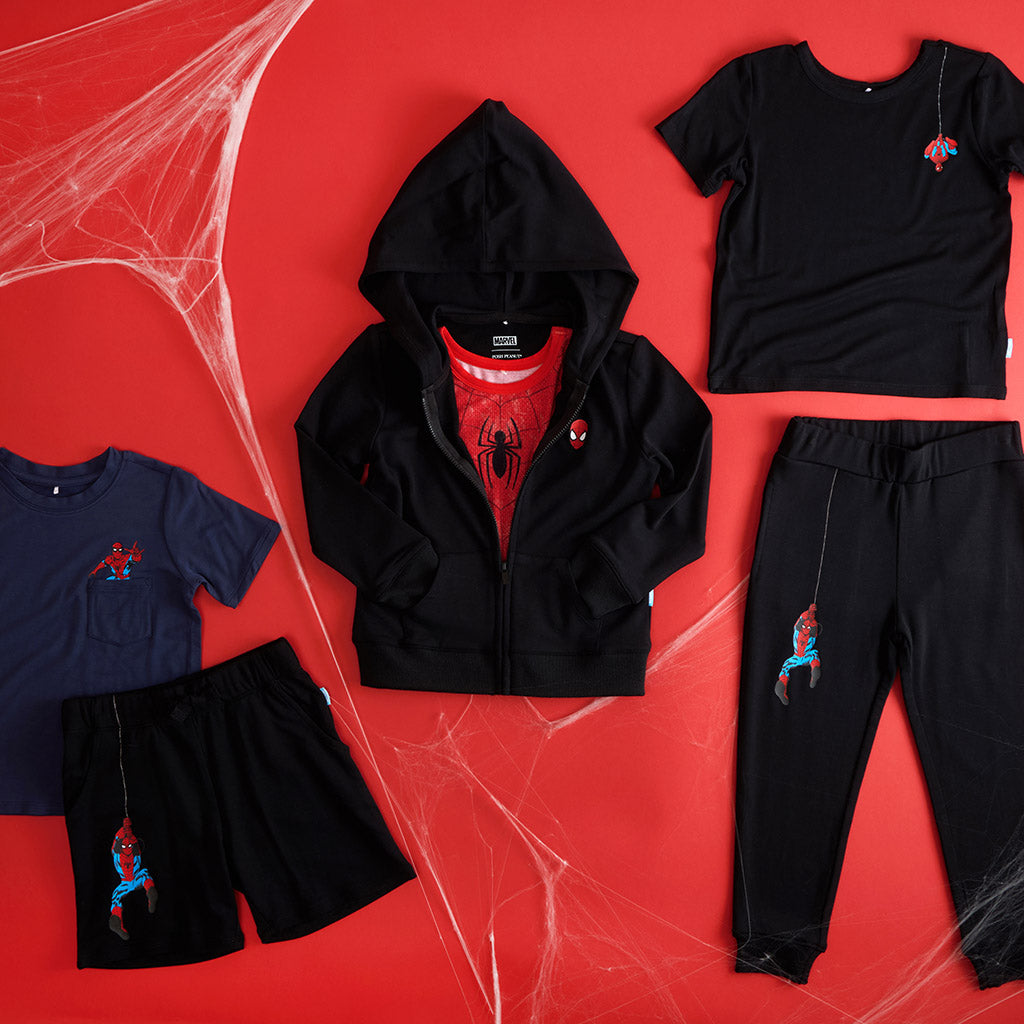 Marvel Spider-Man French Terry Zippered Hoodie