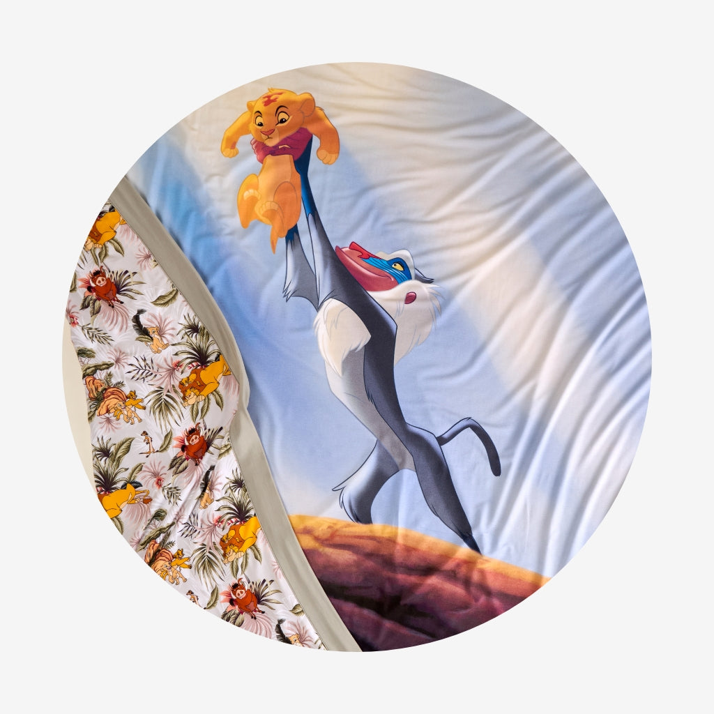 Disney Mighty King & Circle of Life Luxe Patoo? Blanket