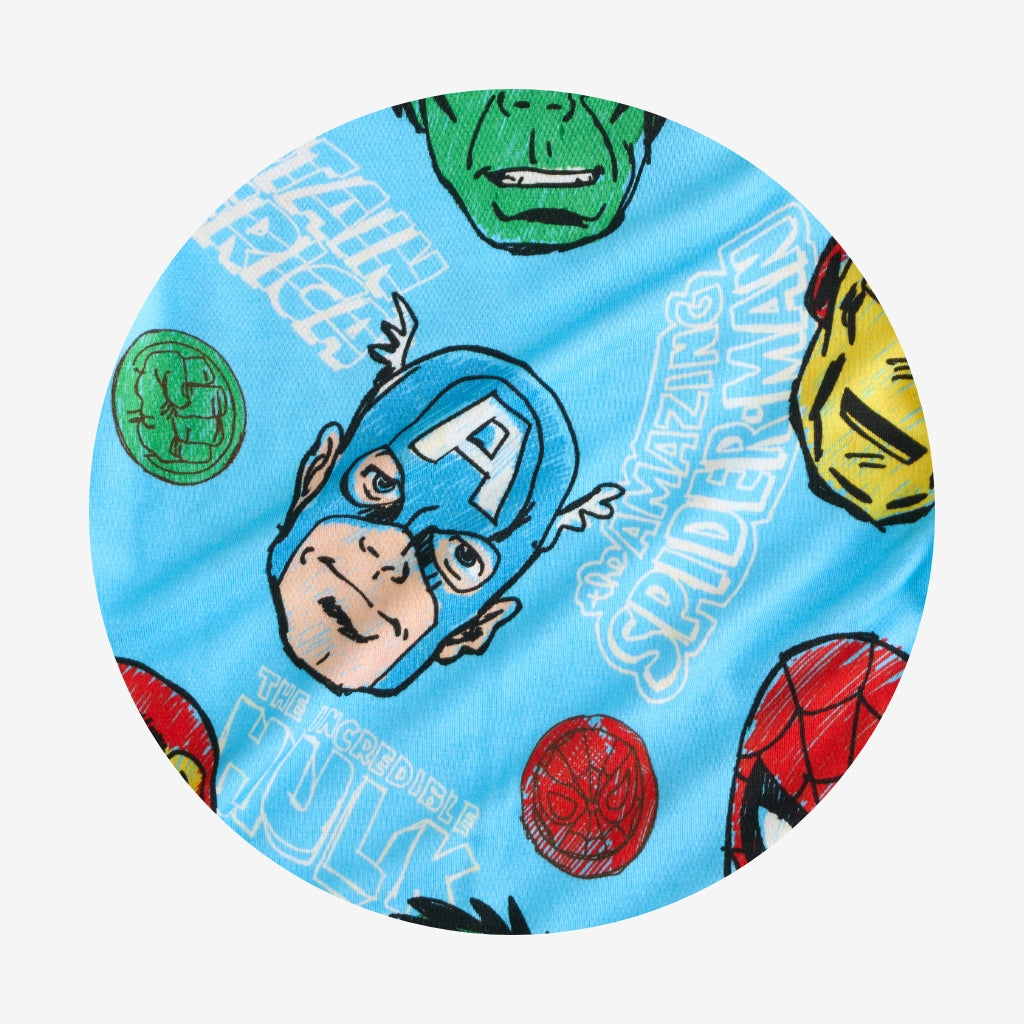 Marvel Heroes Swaddle Beanie Set