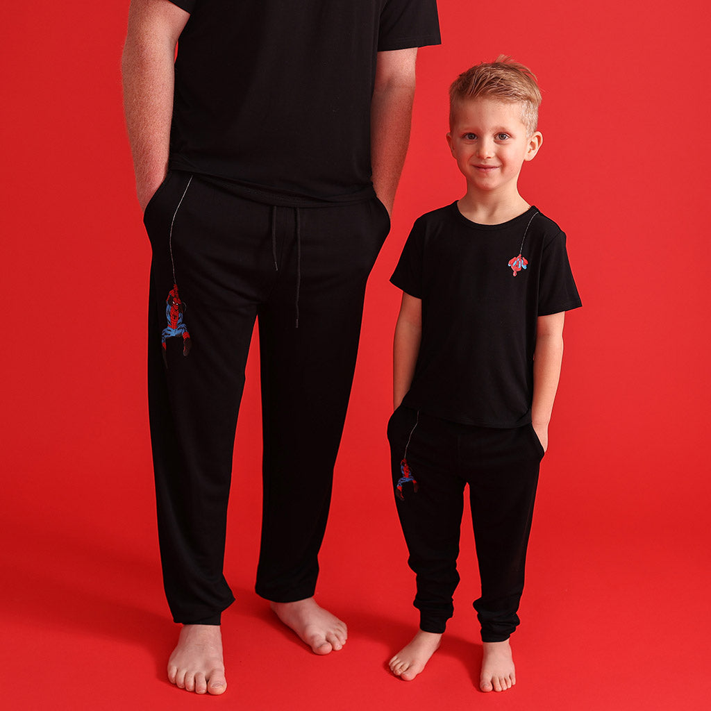 Marvel Spider-Man Men's French Terry Joggers