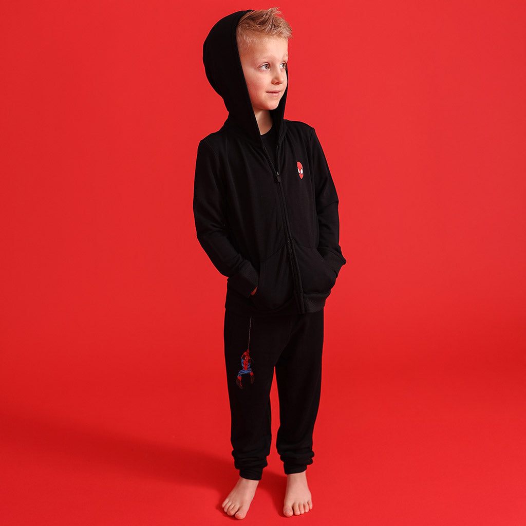 Marvel Spider-Man French Terry Zippered Hoodie