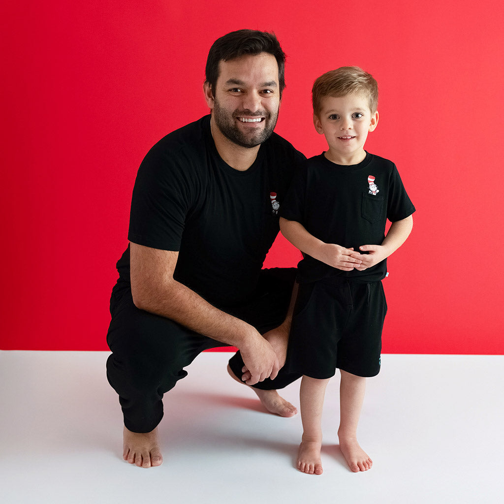 Dr. Seuss Cat Star French Terry Shorts