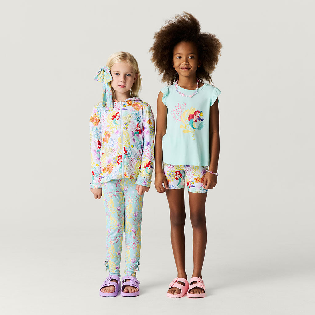 Disney Ariel Ruffled Graphic Tee