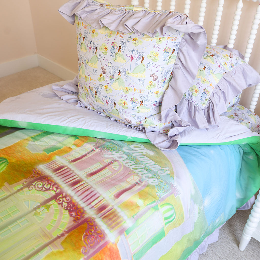 Disney Princess Tiana Ruffled Euro Sham