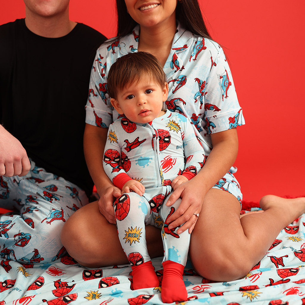 Marvel Spider-Man Women's Luxe Pajama Short Set