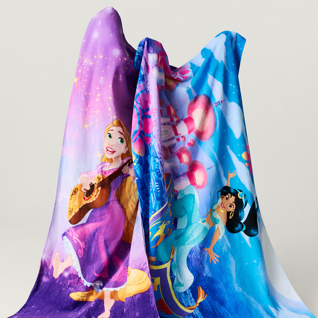 Disney Rapunzel Sparkle Beach Towel