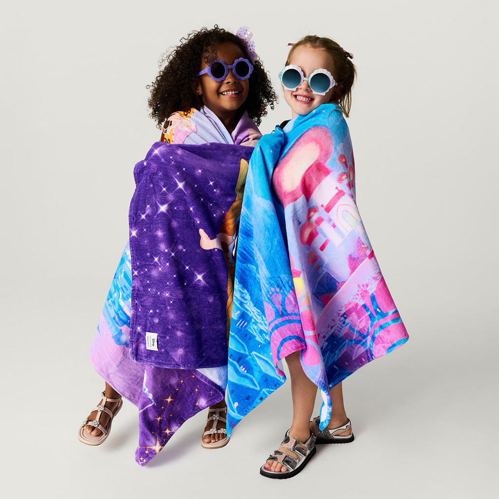 Disney Rapunzel Sparkle Beach Towel