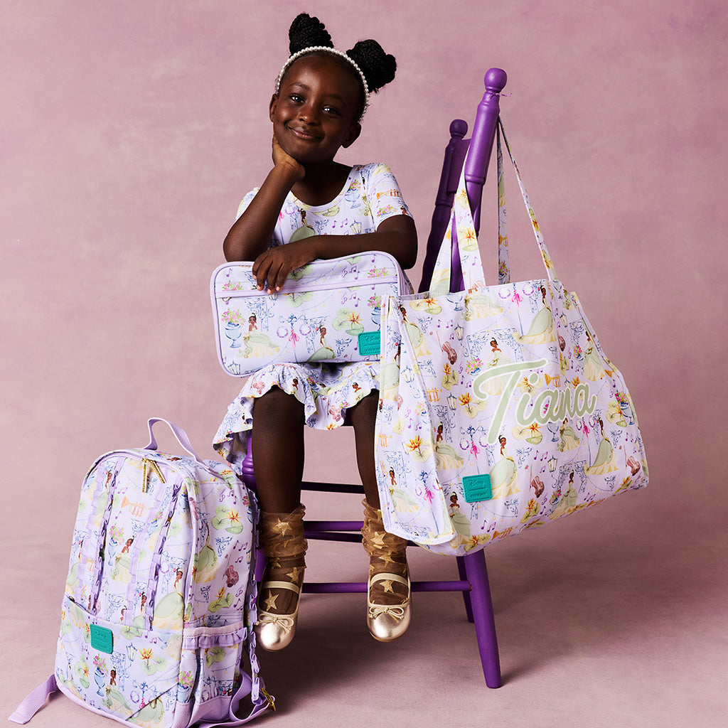 Disney Princess Tiana Ruffled Backpack