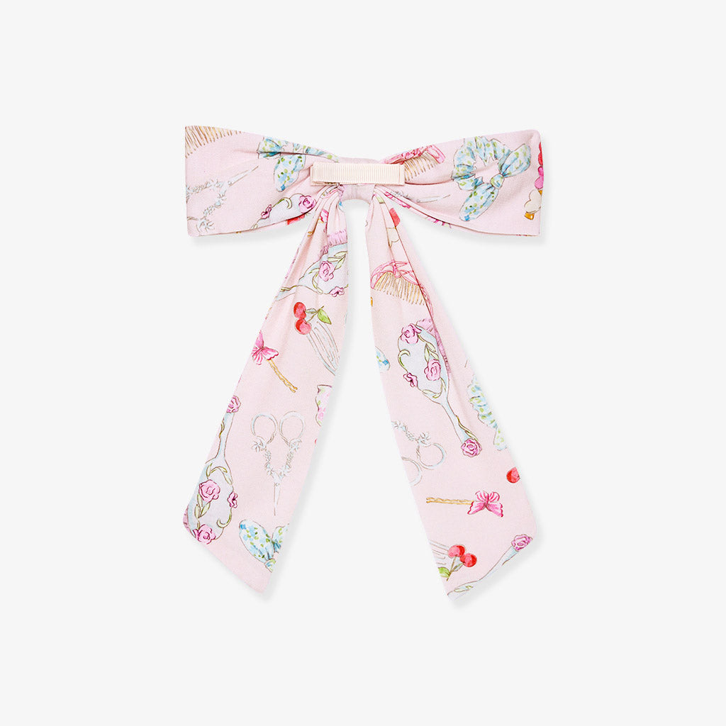 Carlita Luxe Bow Hair Clip