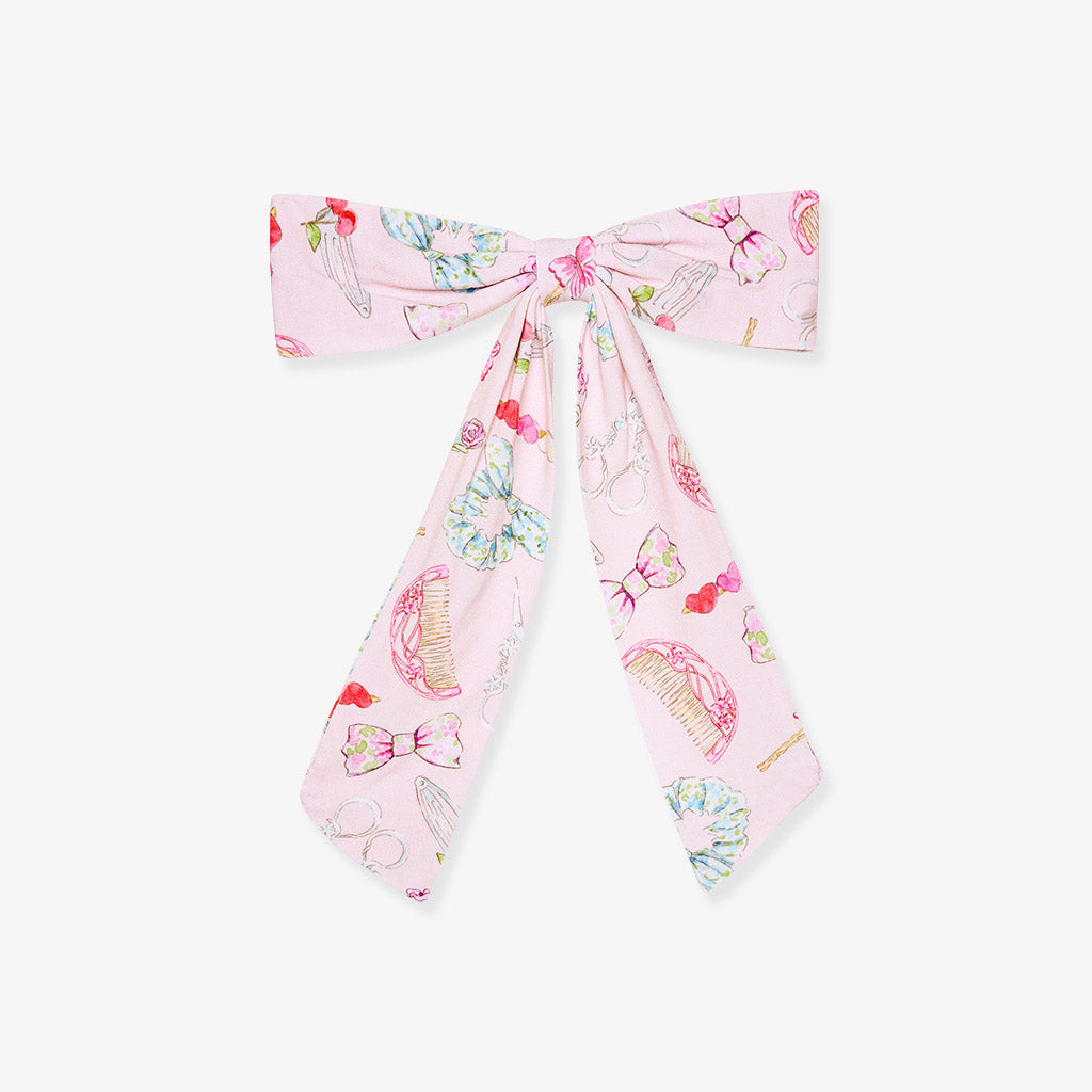 Carlita Luxe Bow Hair Clip