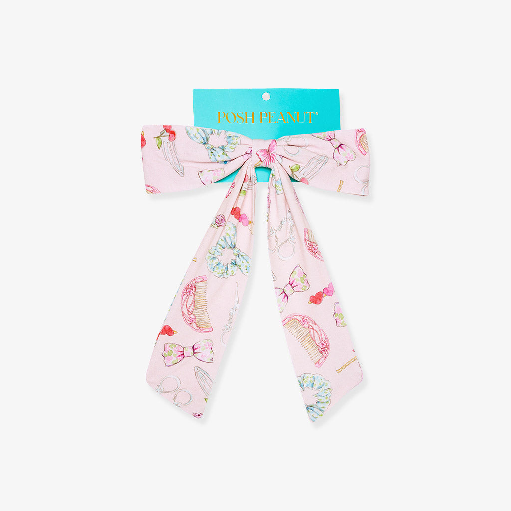 Carlita Luxe Bow Hair Clip