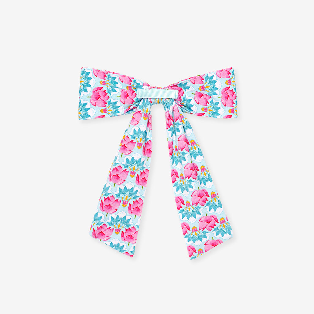 Disney Jasmine Lotus Luxe Bow Hair Clip