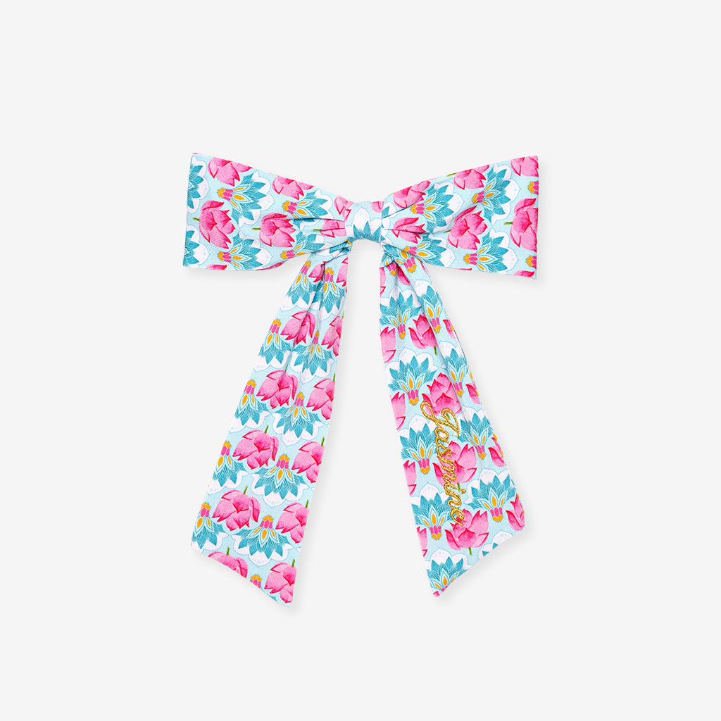 Disney Jasmine Lotus Luxe Bow Hair Clip