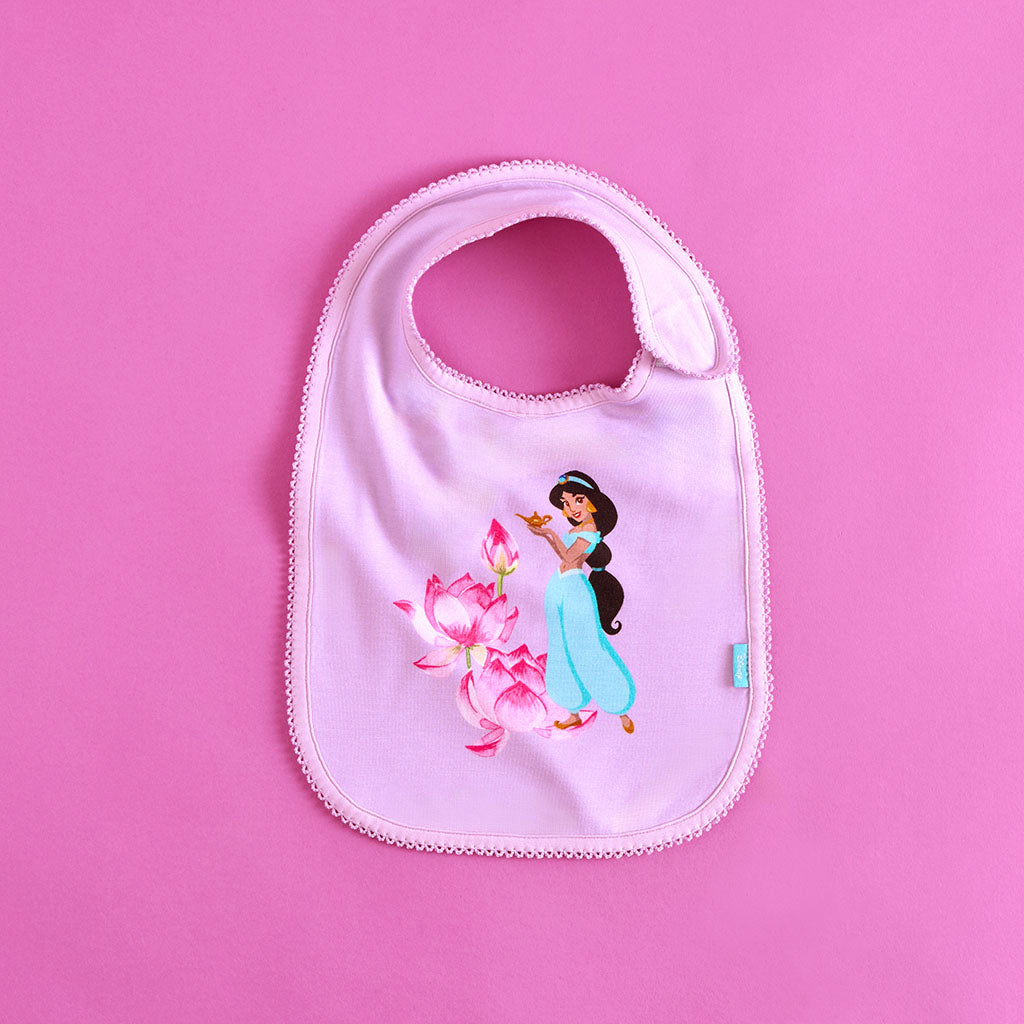 Disney Jasmine Picot Bib