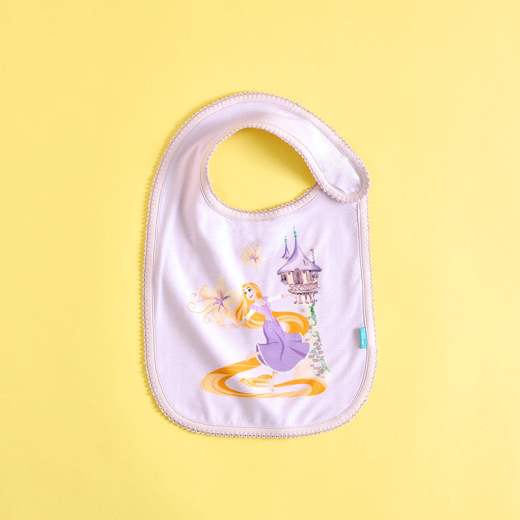 Disney Rapunzel Picot Bib