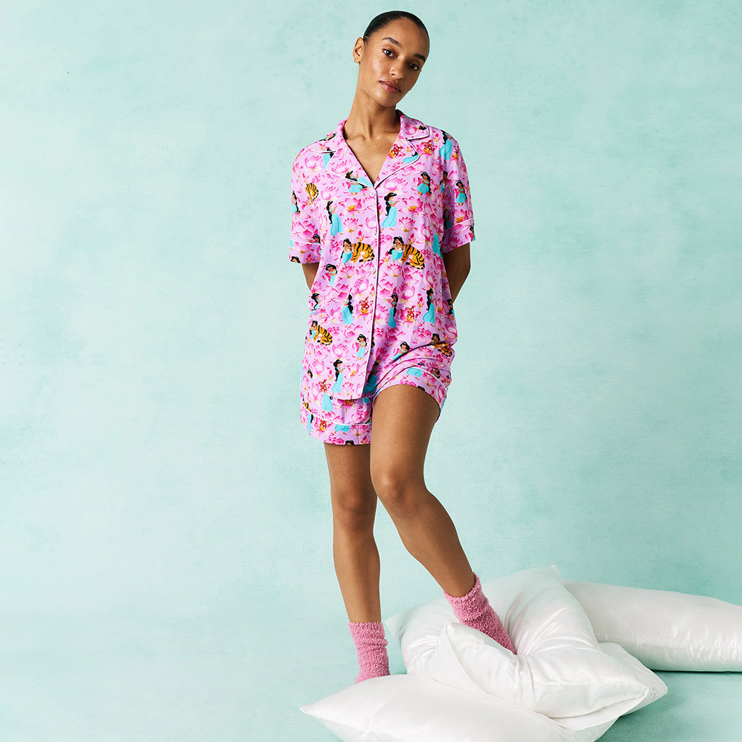 Disney Princess Jasmine Women's Luxe Pajama Short Set