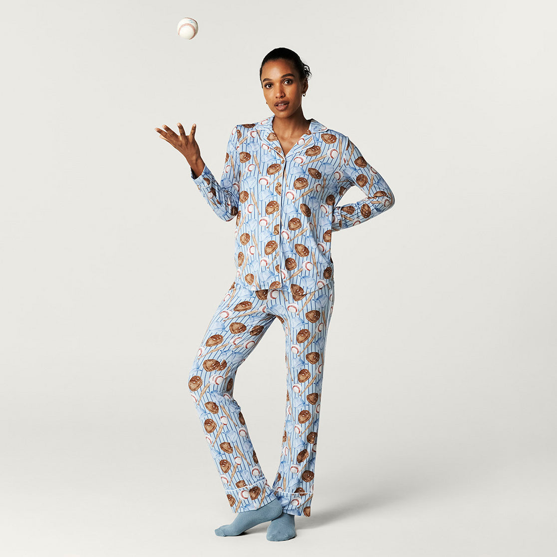 Babe Women's Luxe Pajama Pant Set
