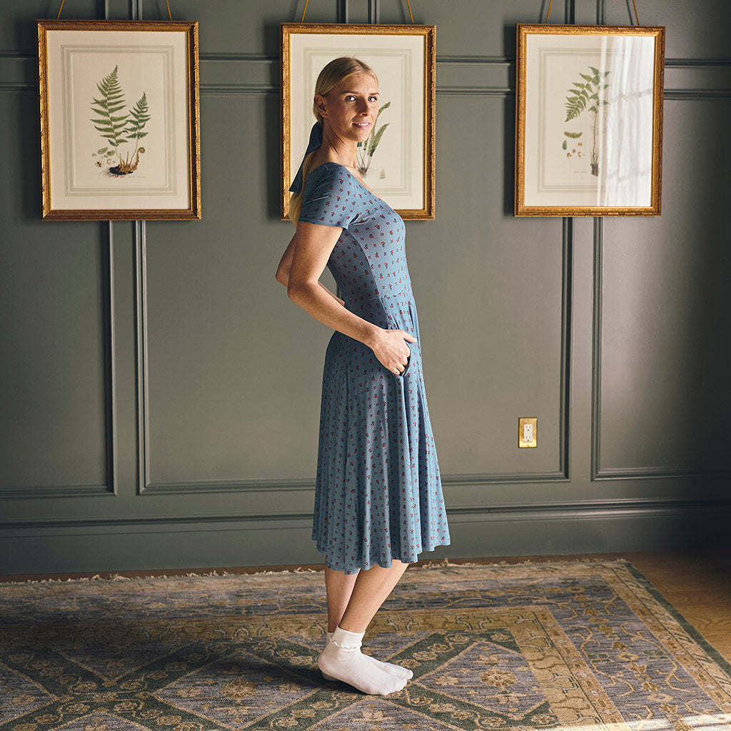 American Girl? Kirsten Larson? Women's Scoop Midi Dress