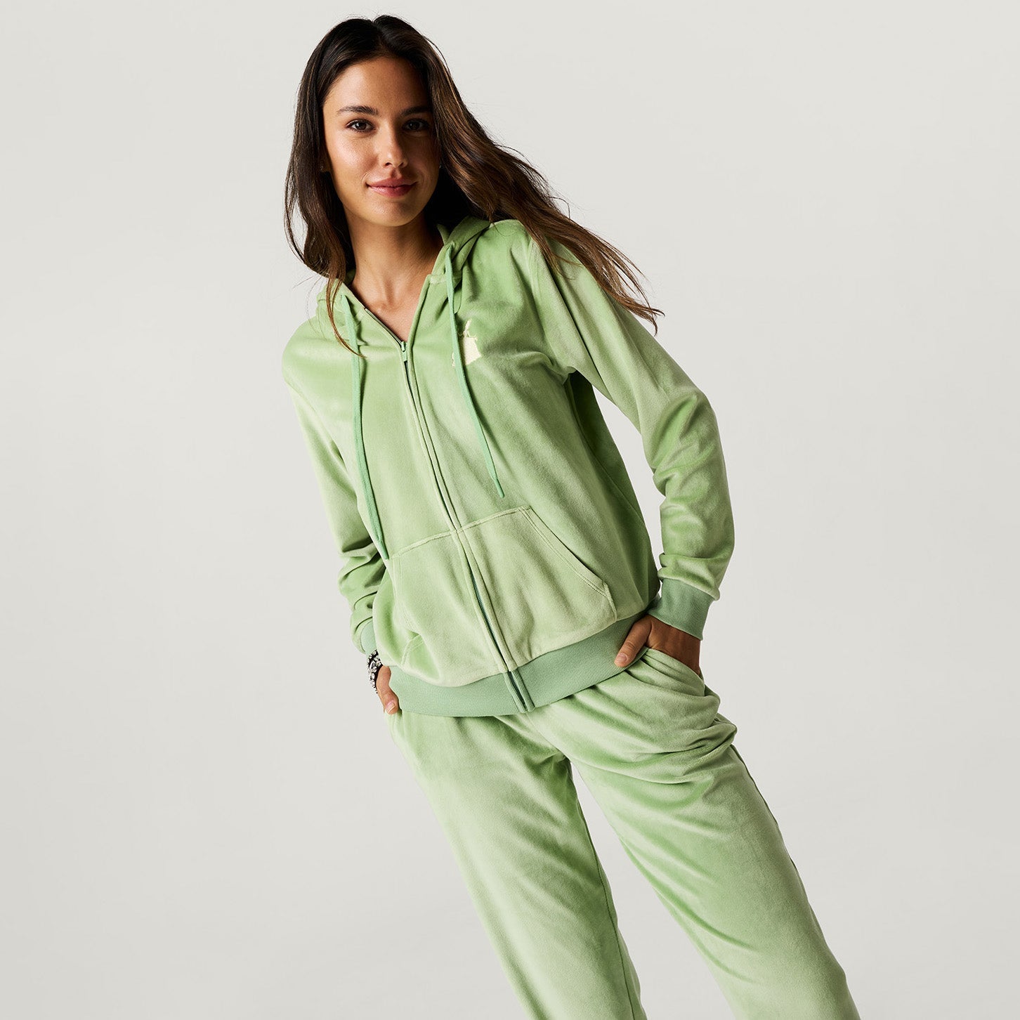 Disney Tiana Women's Velour Zip Hoodie