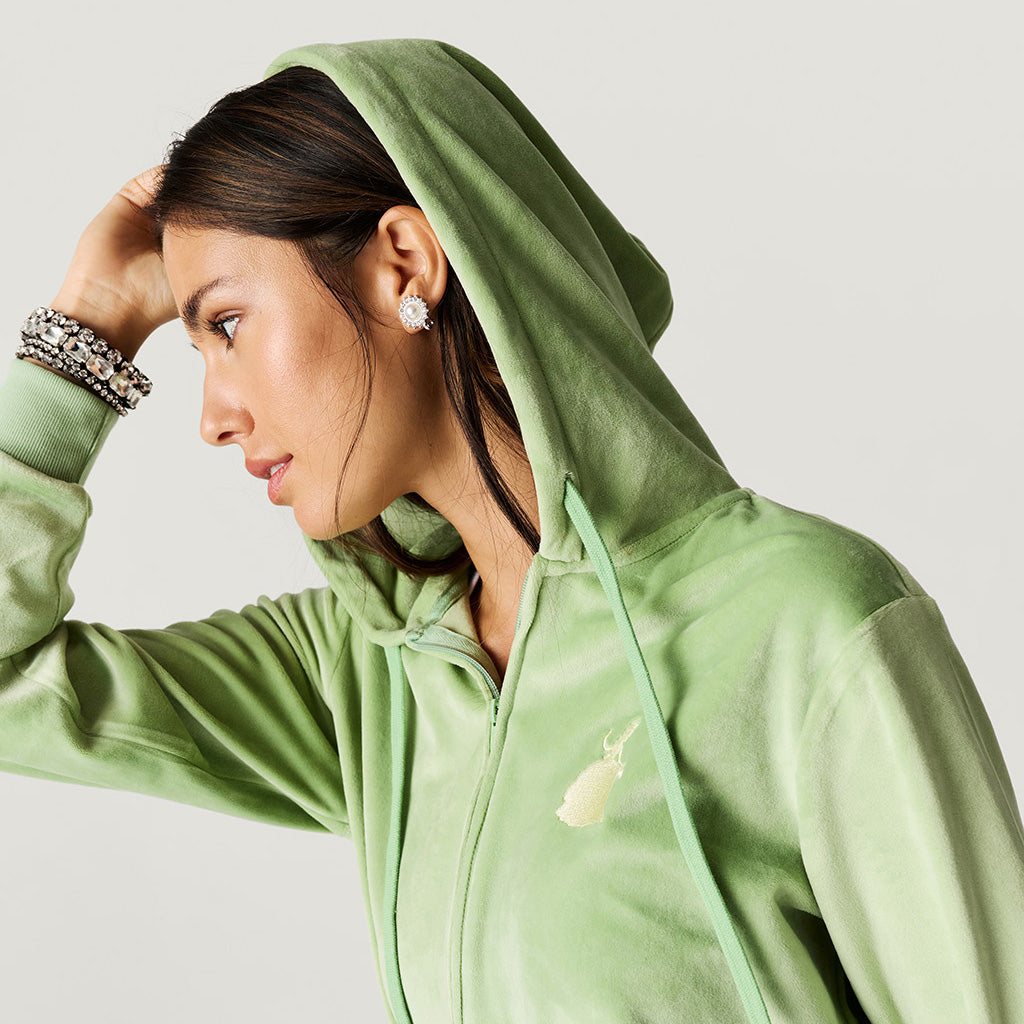 Disney Tiana Women's Velour Zip Hoodie