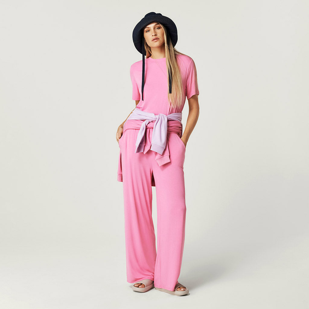 Cruisin' Pink Women's Puddle Pants