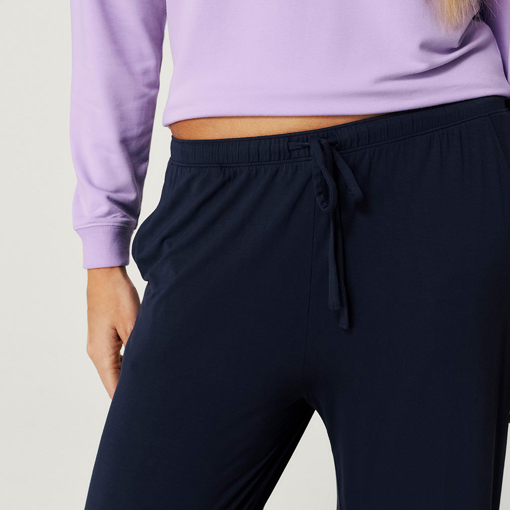 Varsity Navy Women's Puddle Pants