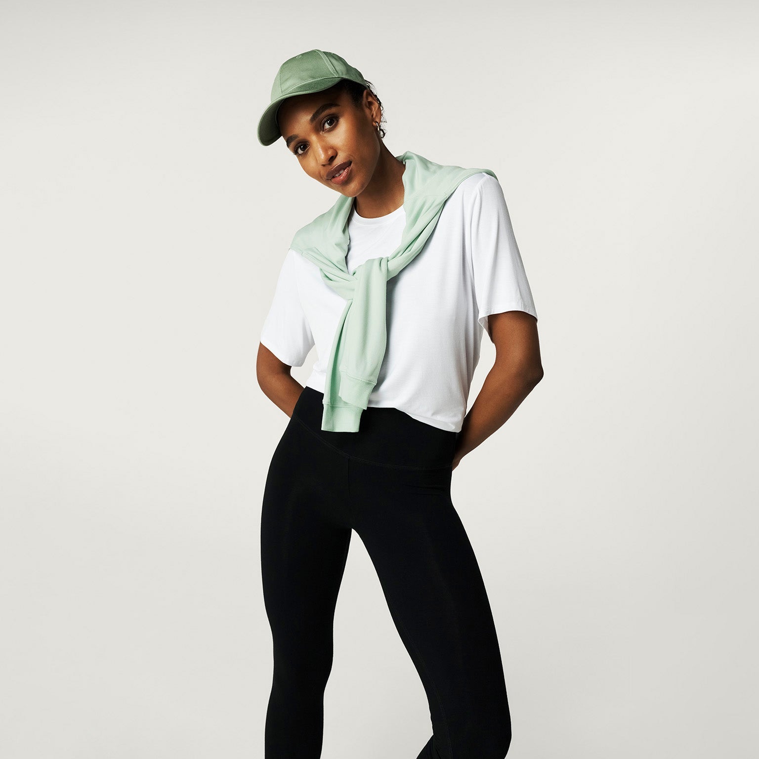 Women's Black Performance Knit Leggings