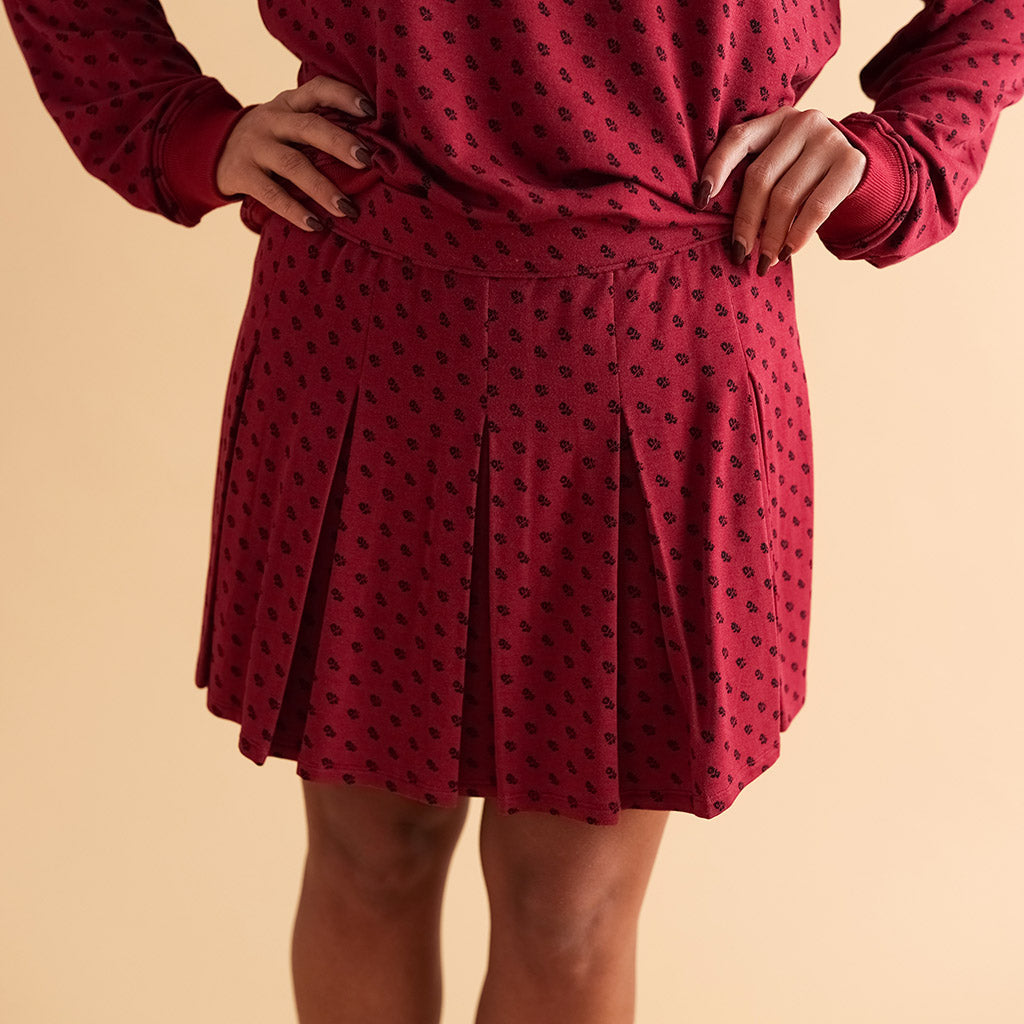 American Girl? Josefina Montoya? Women's French Terry Pleated Skort