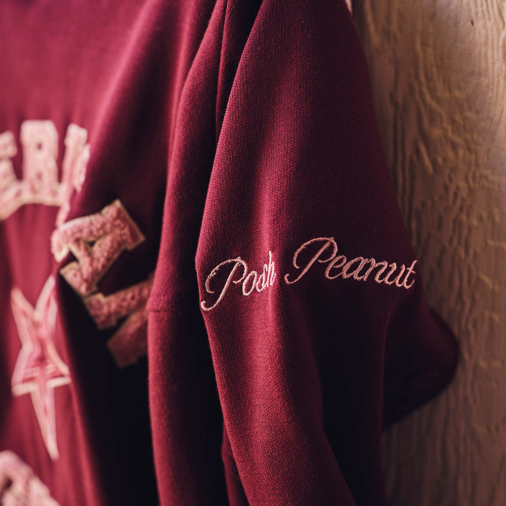 American Girl? Blackberry Women's Fleece Varsity Jacket