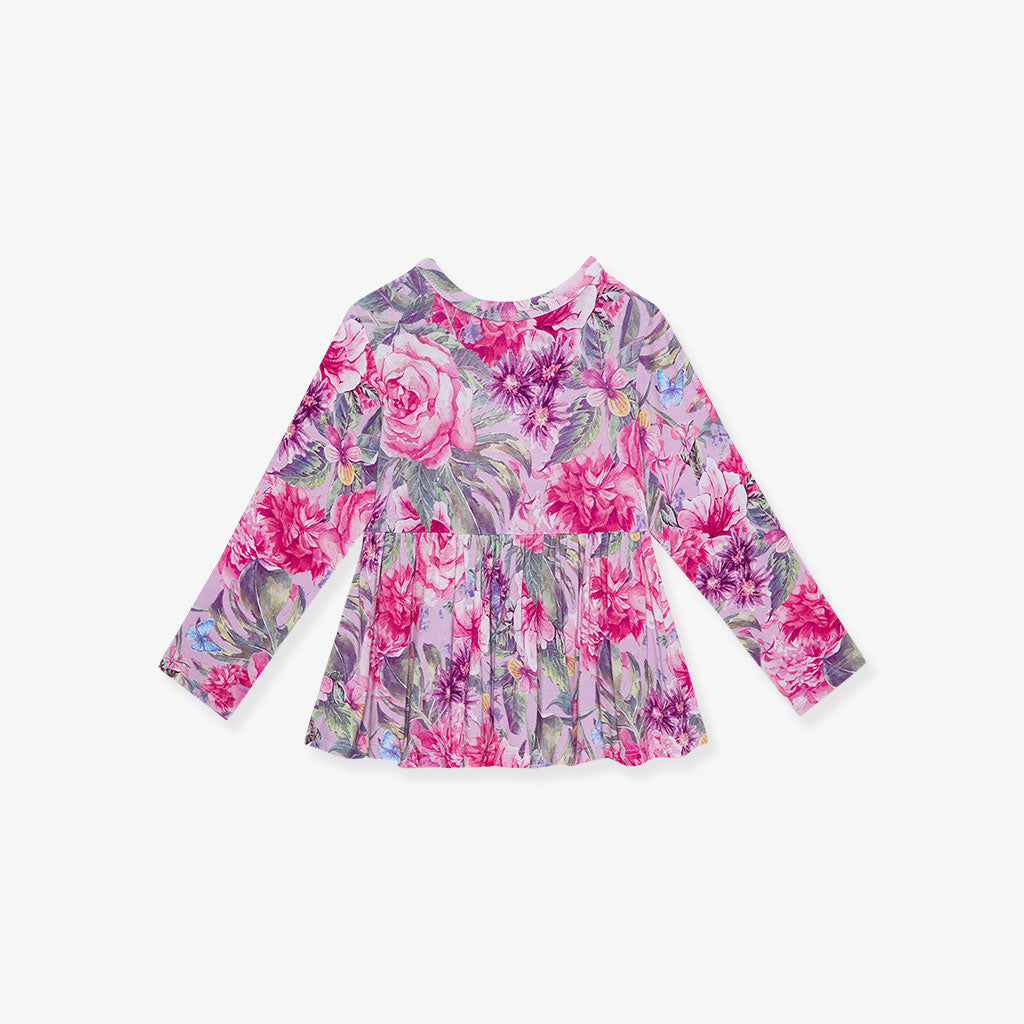 Ellery Peplum Ruffled Bummie Set