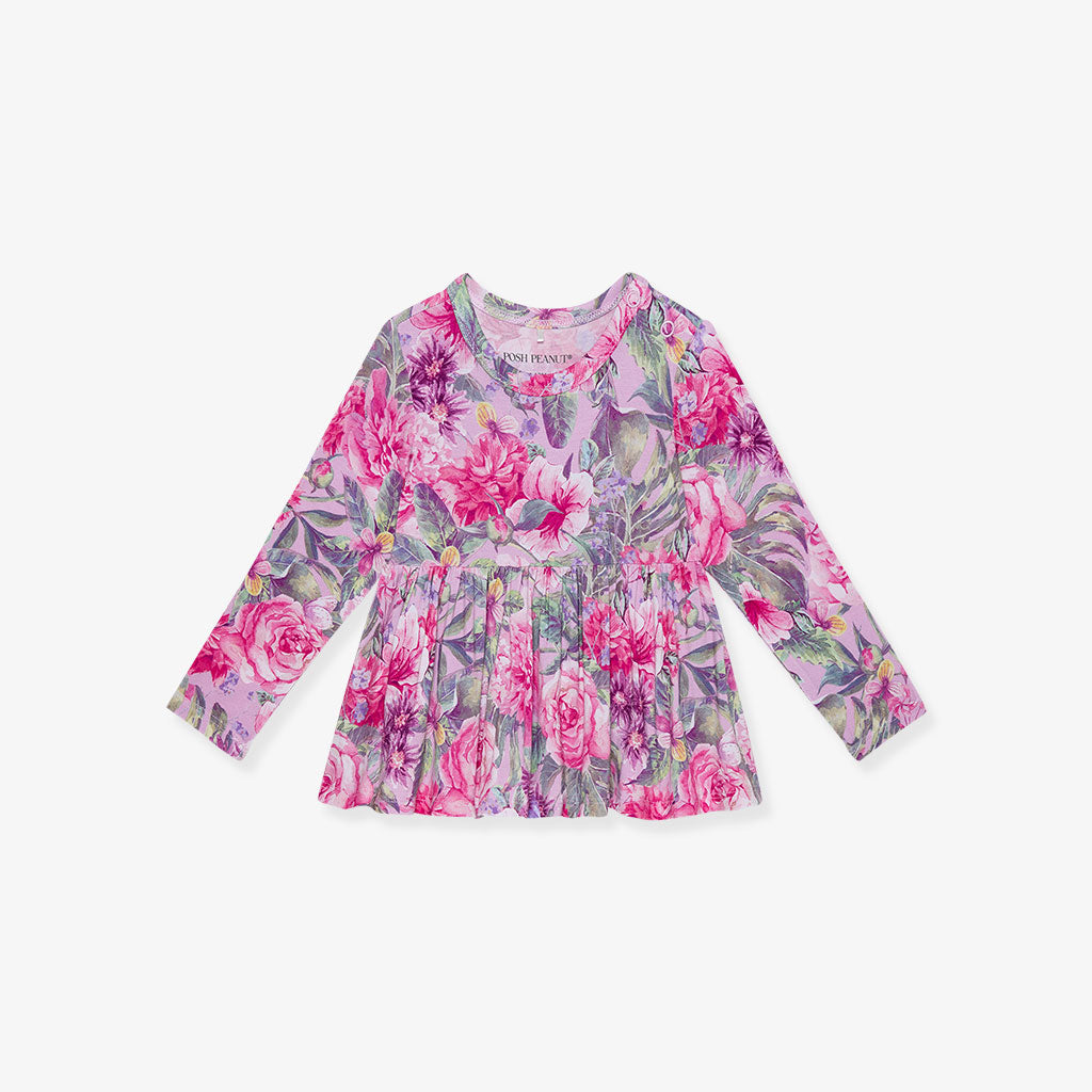 Ellery Peplum Ruffled Bummie Set