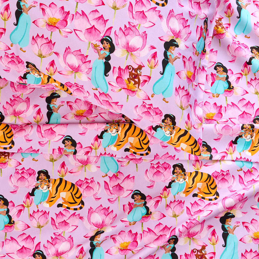 Disney Princess Jasmine Sheet Pillow Cover Set