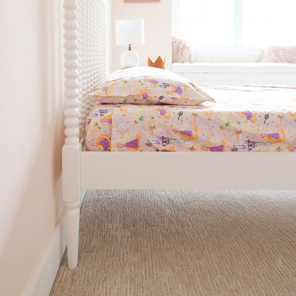 Disney Princess Rapunzel Sheet Pillow Cover Set