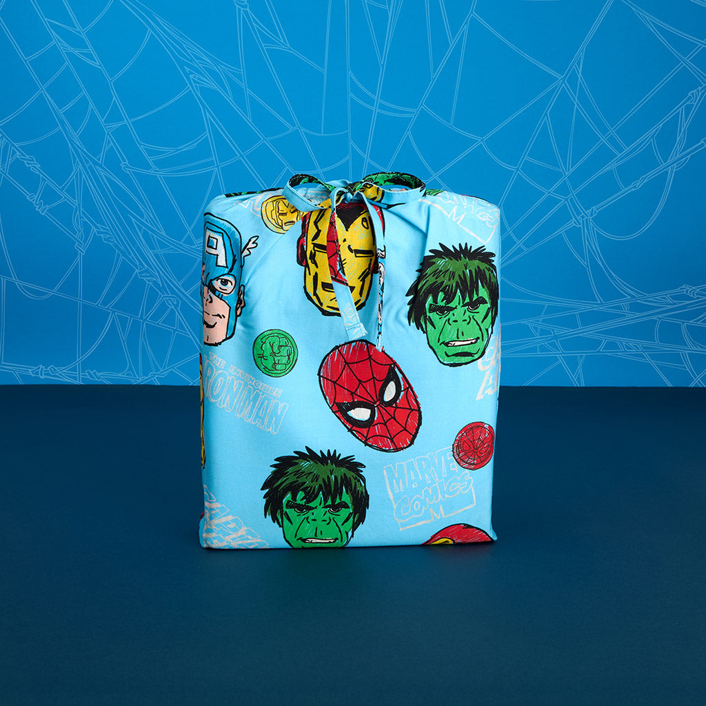 Marvel Heroes Sheet Pillow Cover Set