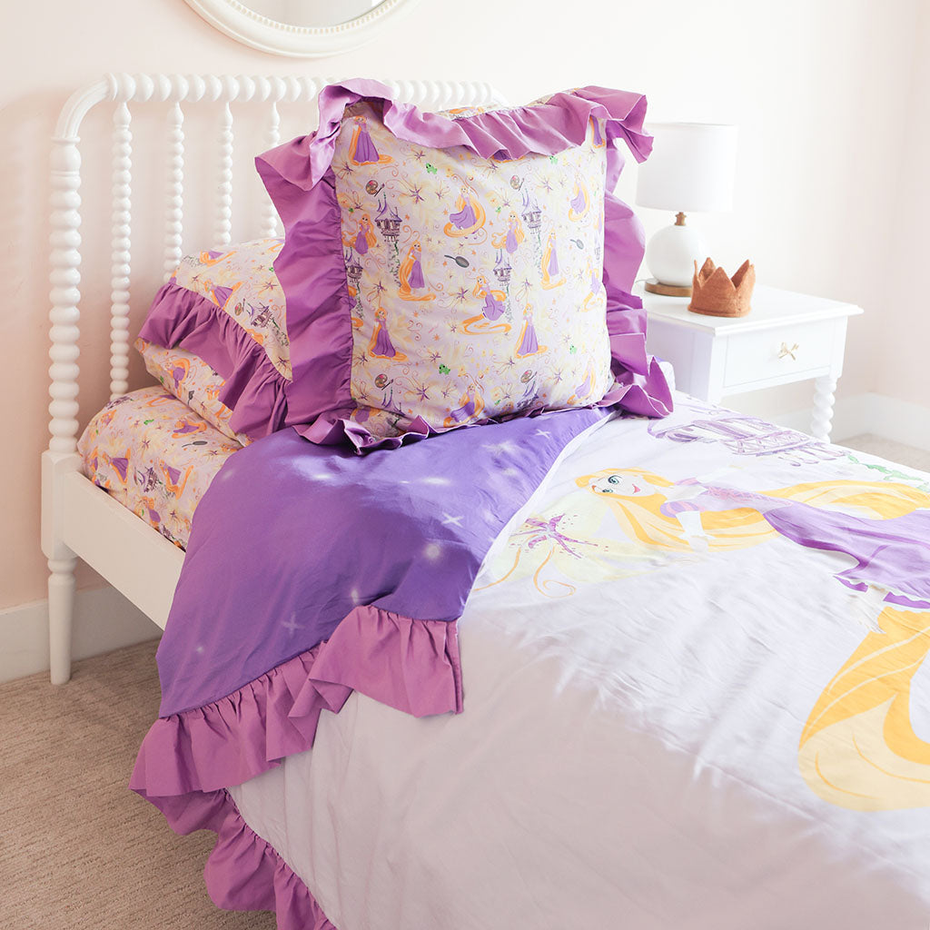 Disney Princess Rapunzel Ruffled Euro Sham