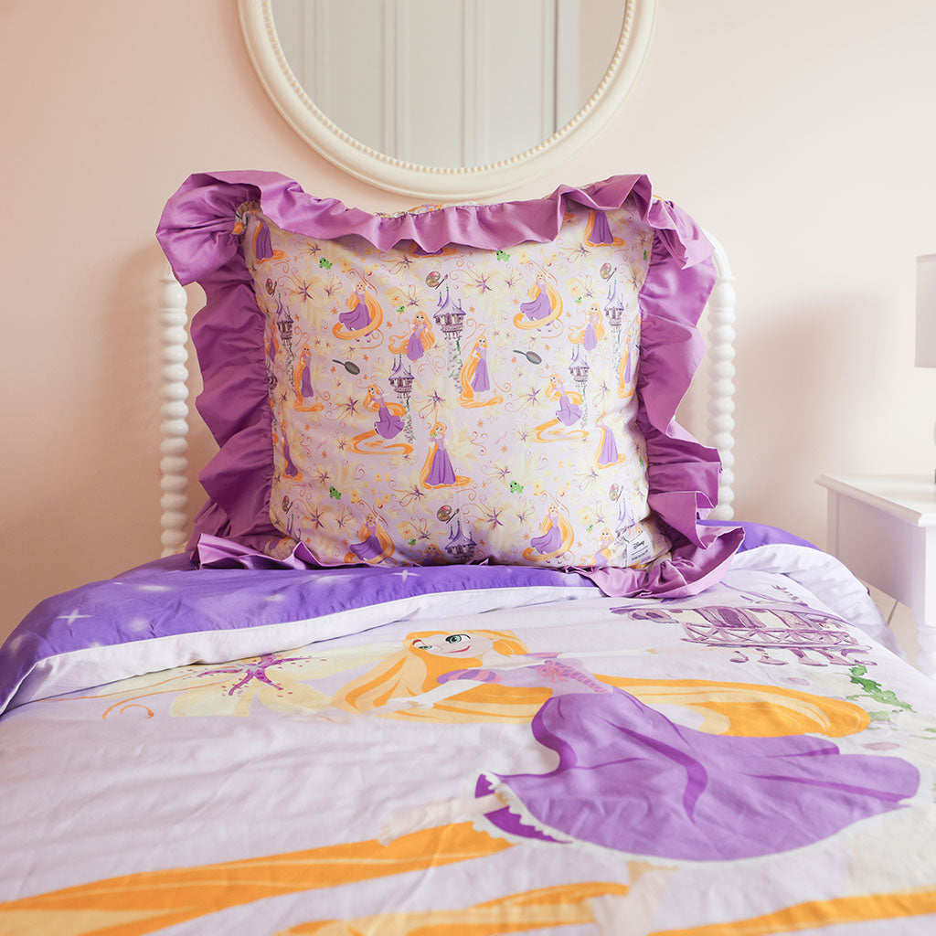 Disney Princess Rapunzel Ruffled Euro Sham