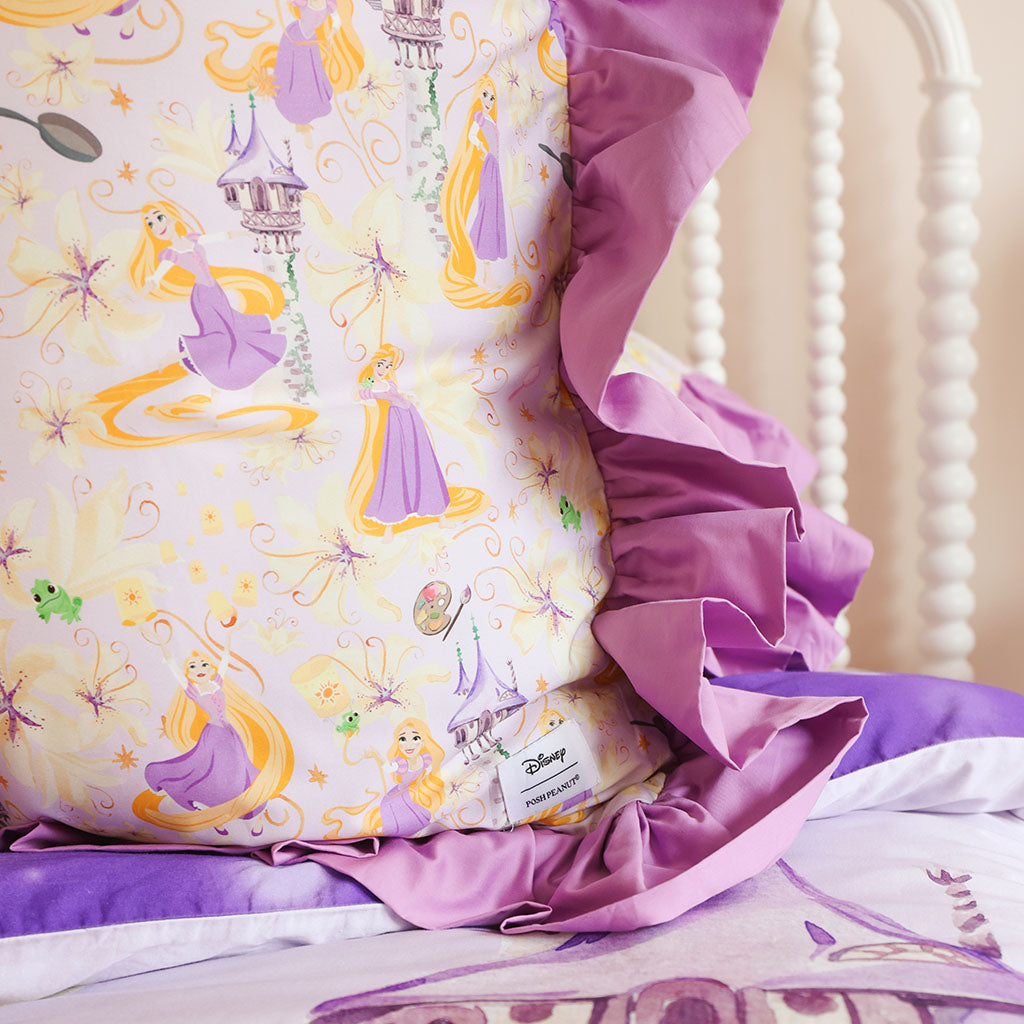 Disney Princess Rapunzel Ruffled Euro Sham