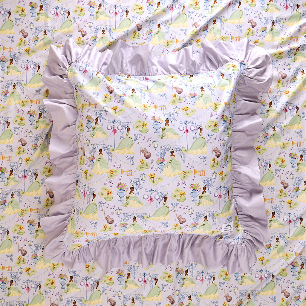 Disney Princess Tiana Ruffled Euro Sham