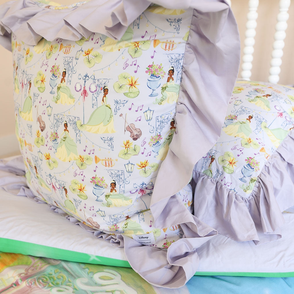 Disney Princess Tiana Ruffled Euro Sham